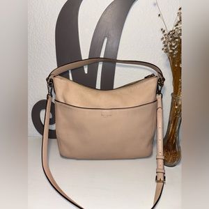 *KATE SPADE* Large Pebbled Leather Shoulder Bag W/ Crossbody Strap.